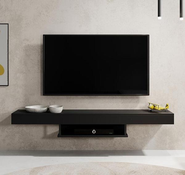 Tv Ünitesi Tv Sehpası Lüks Modern Şık Duvara Askılı Geniş Ünite - Image 1