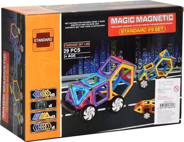 Magic Magnetic 29 Parça Araba Tekerli Magnetik JH6866 - Image 1