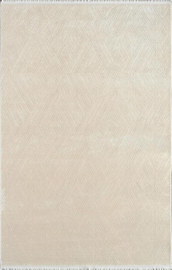 Pierre Cardin Pier Zen HG06A Krem Vizon Viskon Akrilik Yumuşak Leke Tutmaz Silinebilir Halı - Image 1