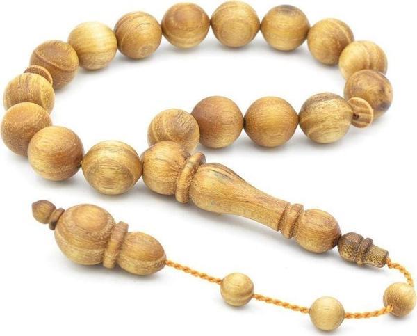 Rüstem Duman Yapımı Küre Kesim Akasya Ağacı Efe Maskot Tesbih - Image 1