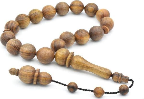 Rüstem Duman Yapımı Küre Kesim Sakız Ağacı Efe Maskot Tesbih - Image 1