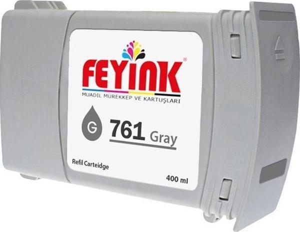 ® Hp 761-765 Gray (G) Feyink Muadil Kartuş 400ml Designjet T7100/T7200 - Image 1