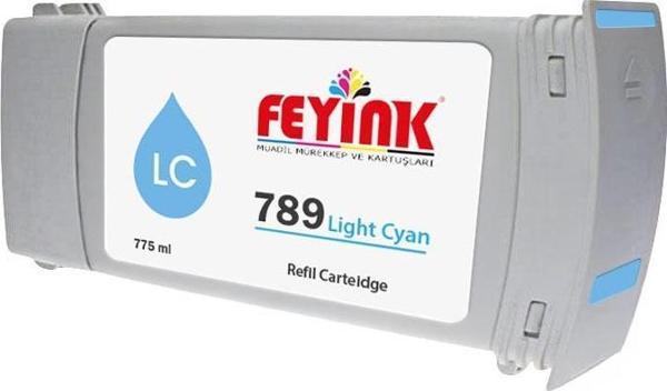 ® Hp Latex 789 Light Cyan (LC) Orijinal Mürekkep Dolumlu Feyink Kartuş 775ml L25500 - Image 1