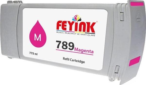 ® Hp Latex 789 Magenta (M) Orijinal Mürekkep Dolumlu Feyink Kartuş 775ml L25500 - Image 1