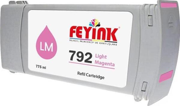 ® Hp Latex 792 Light Magenta (LM) Orijinal Mürekkep Dolumlu Feyink Kartuş 775ml L26500 L28500 - Image 1