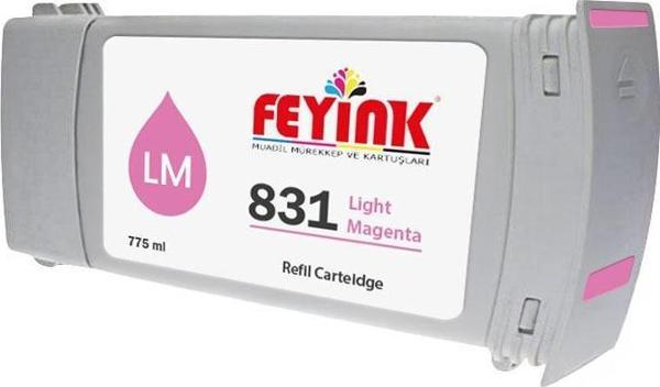 ® Hp Latex 831C Light Magenta (LM) Orijinal Mürekkep Dolumlu Feyink Kartuş 775ml 315/330/335/360/365 - Image 1