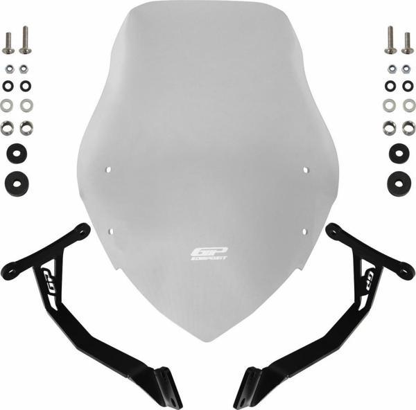 Gp Kompozit Siperlik Tur Camı Şeffaf 48cm Honda Cb125f 2023-2024 - Image 1