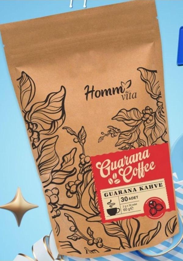 Homm Bitkisel Vıta Guarana Kahve 30 Adet 60Gr - Image 1