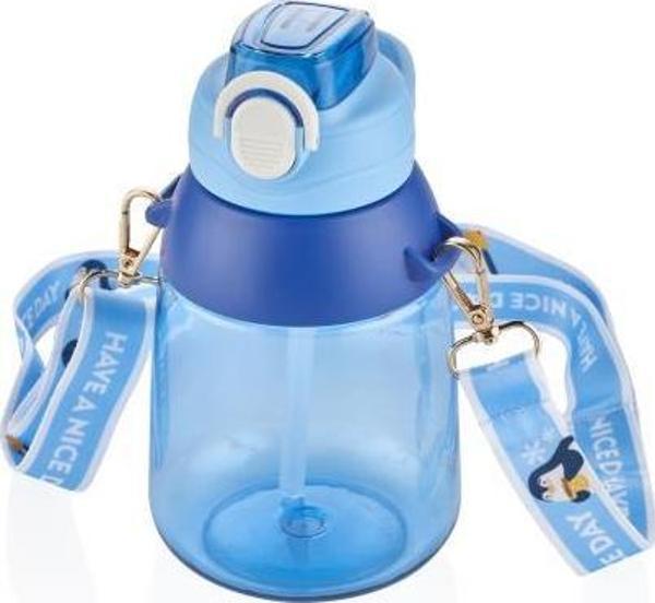 Vagonlife VGN2269 800 ml Mavi Pipetli Matara - Image 1