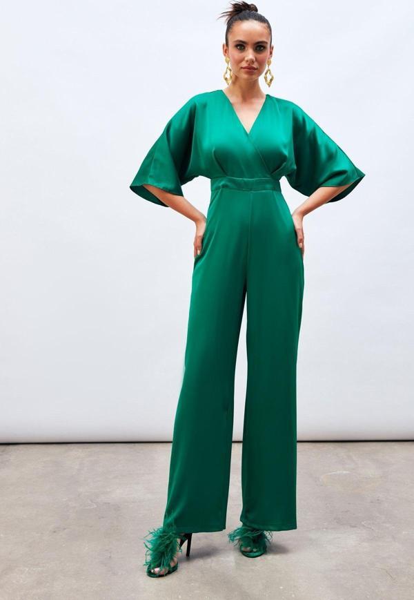 Kruvaze Salaş Tulum - Zümrüt - Image 1