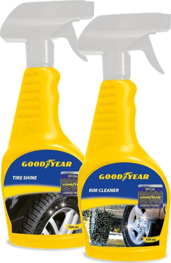 GOODYEAR LASTİK PARLATICI VE JANT TEMİZLEYİCİ SETİ 500 ML - Image 1