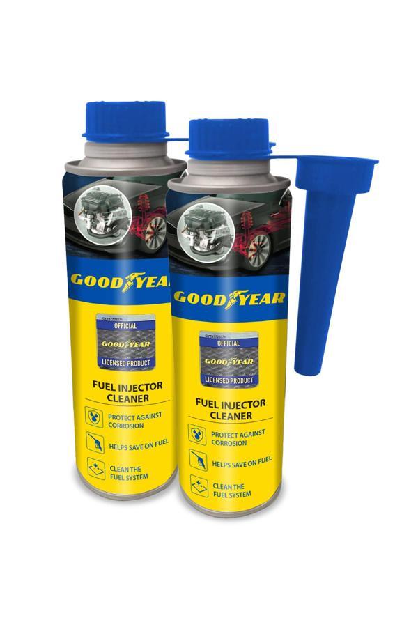 GOODYEAR BENZİN ENJEKTÖR TEMİZLEYİCİ YAKIT KATKI SETİ 300 ML (2 ADET) - Image 1