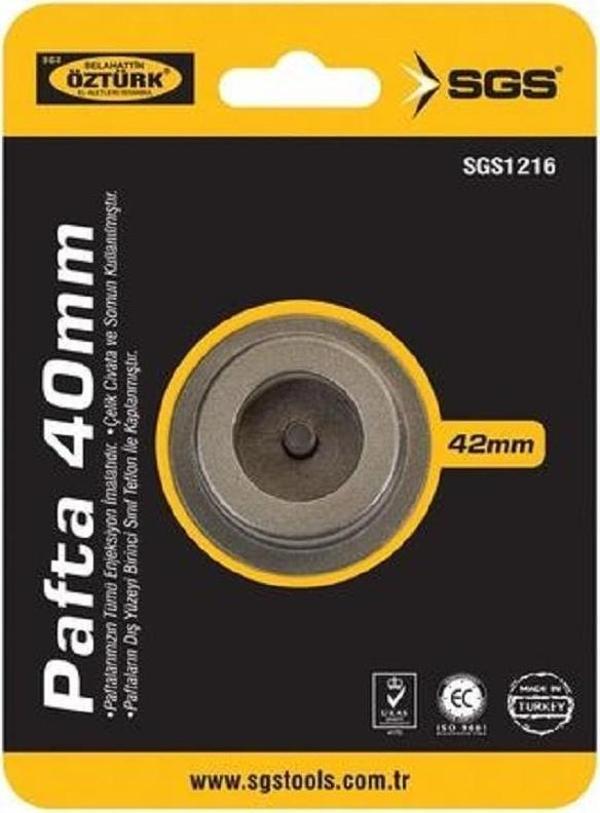 Öztürk Sgs1216 Boru Paftası 40 Mm - Image 1