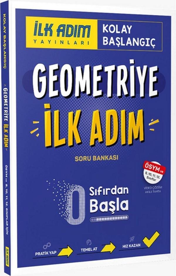 İlk Adım Geometriğe İlk Adım Sıfırdan Kolay Başlangıç Kitabı İlk Adım Yayınları - İlk Adım Yayınları - Image 1