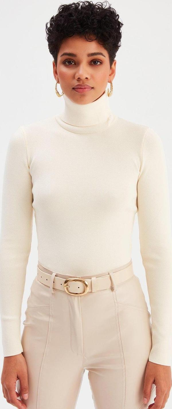 Tam Balıkçı Triko - Ekru - Image 1