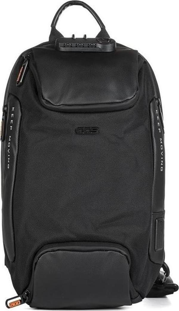 Siyah Çapraz Unisex Göğüs ve Sırt Çantası 31300 - Image 1
