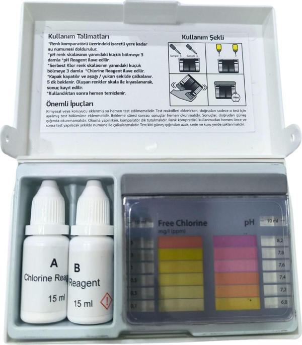 SPP Superpool Sıvılı Ph-Cl Test Kiti - Image 1