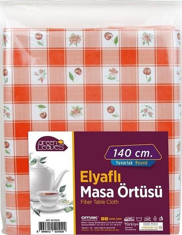 Elyaflı Masa Örtüsü 140x140 cm - Image 1