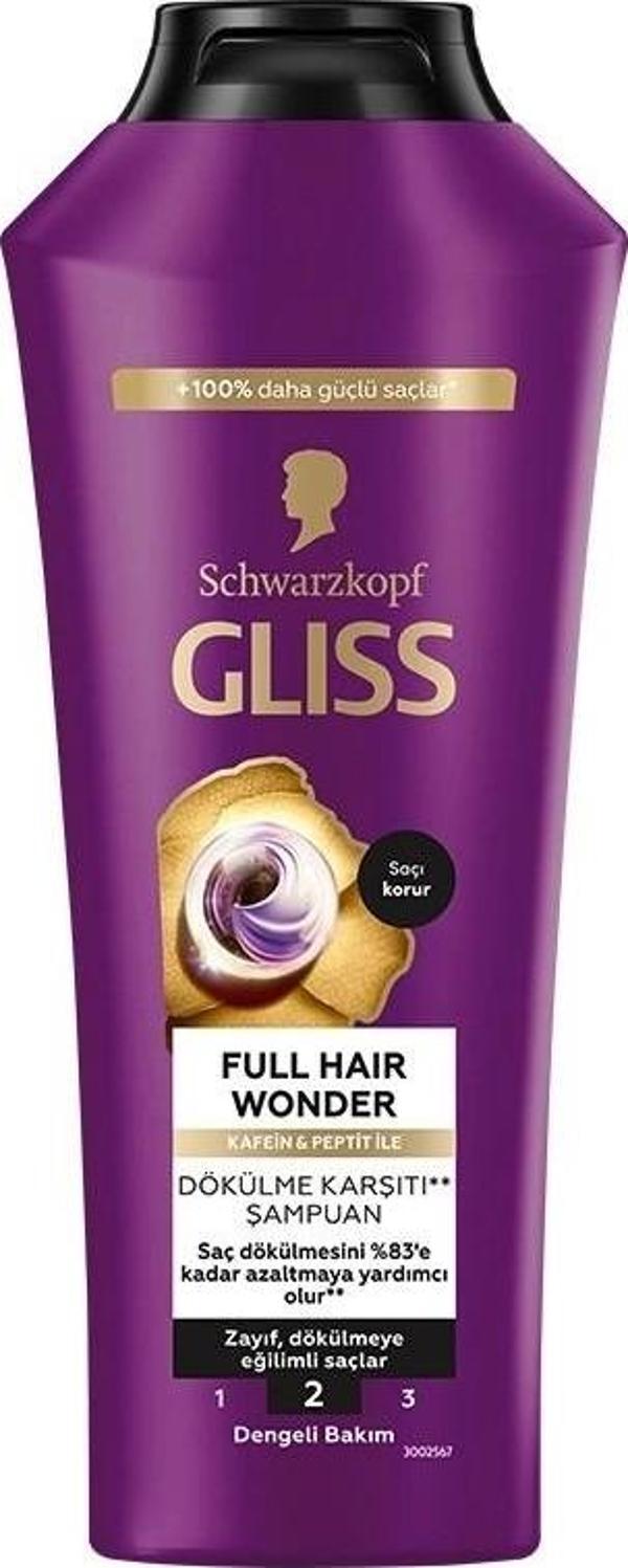 Glıss Şampuan Full Haır Wonder Dökülme Karşıtı 400 Ml - Image 1