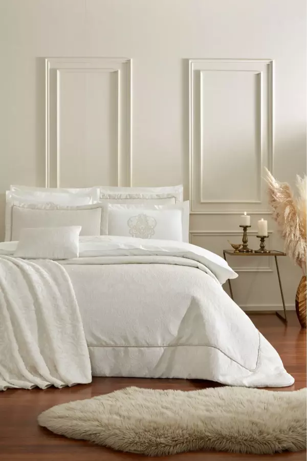 Özdilek Julia 11 Parça Çeyiz Seti - Krem - Image 1
