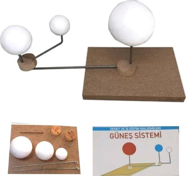 Güneş Dünya Ve Ay Modeli Okul Ders Ve Deney Seti - Image 1
