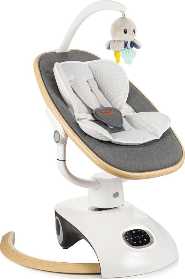 Felis Lüks Exclusive 3D Multi Fonksiyonel Elektrikli Otomatik Sallanan Kademeli Bebek Ana Kucağı - Image 1