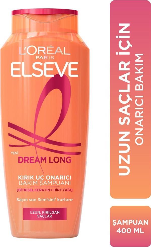 L'Oreal Paris Elseve Dream Long Onarıcı Bakım Şampuanı 400 ml - Image 1