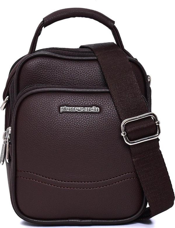 Pierre Cardin Kahverengi Rölax Erkek El Çantası 01pc001416 - Image 1
