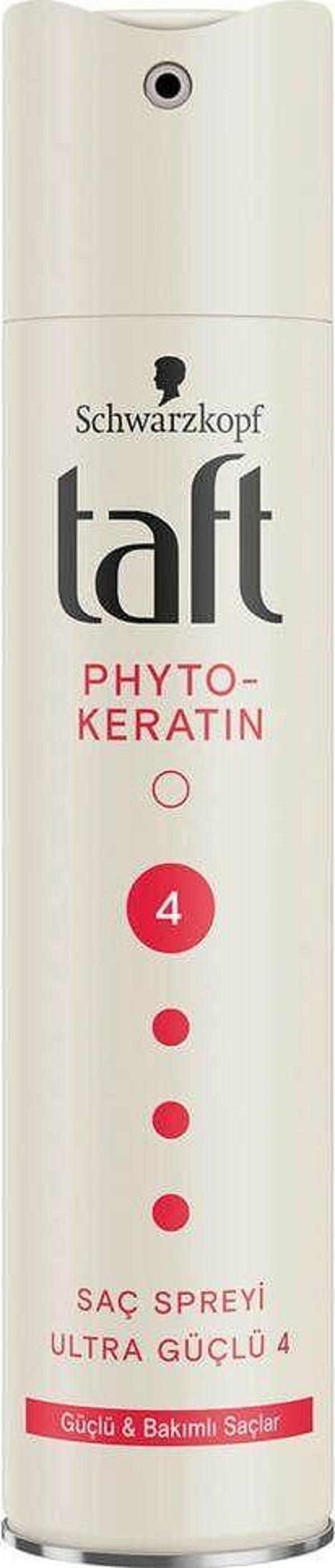 Taft Phyto Keratin No: 4 Saç Spreyi 250 ml - Image 1
