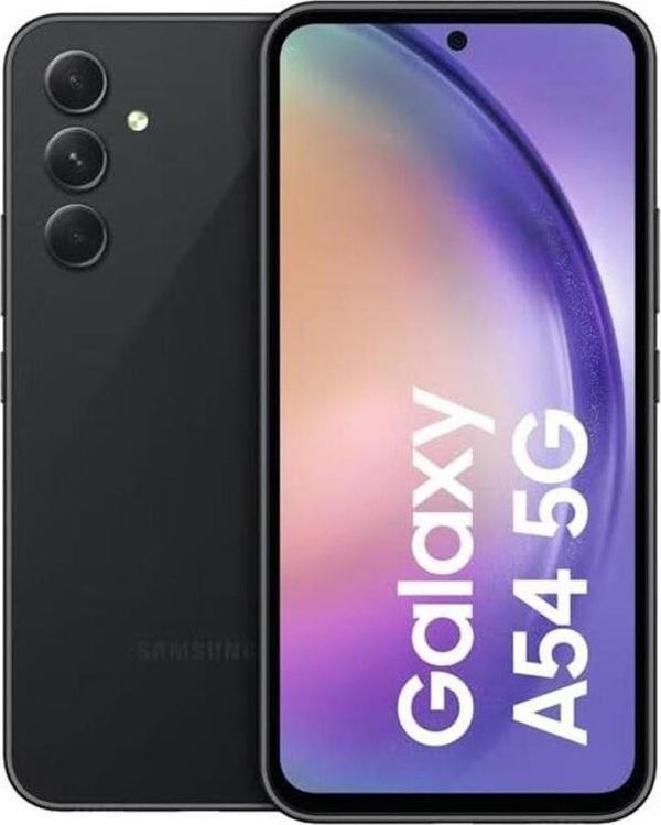 Samsung Galaxy A54 5G Black 128 GB 8 GB Ram YENİLENMİŞ ÜRÜN (Sıfır Gibi)  - Image 1