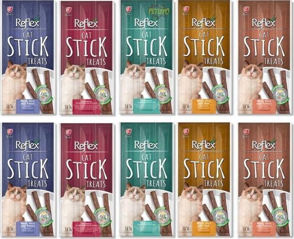 Stick Karışık Kedi Ödül Maması x 10 Adet - Image 1