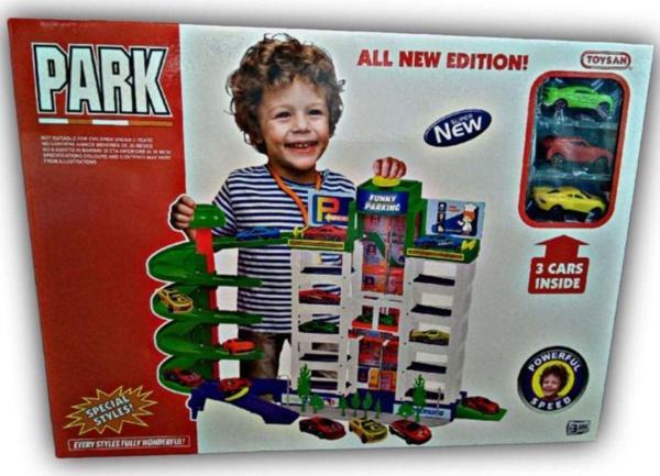 Toysan Toy-41 Asansörlü Garaj Seti - Image 1