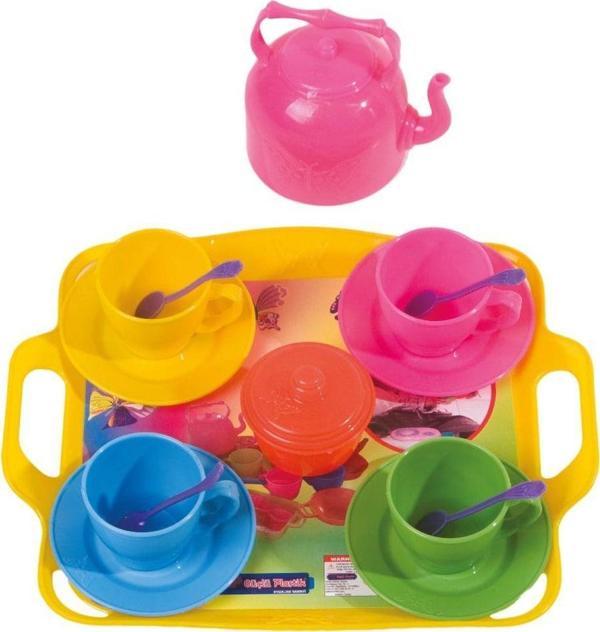 Goldprestij 2573 Güçlü Çay Set Tepsili (Filede) - Image 1