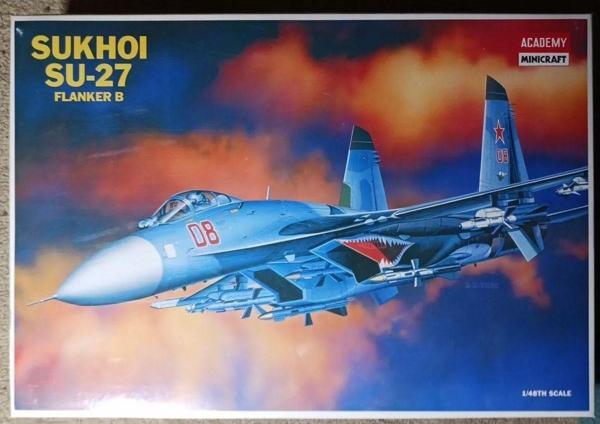 Asya Oyuncak Academy Mınıcraft Sukhoı Su-27 Flanker B Plastik Maket Model - Image 1
