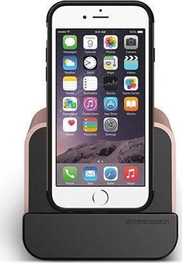 Verus New i-Depot Masaüstü Stand Dock Rose Gold - Image 1