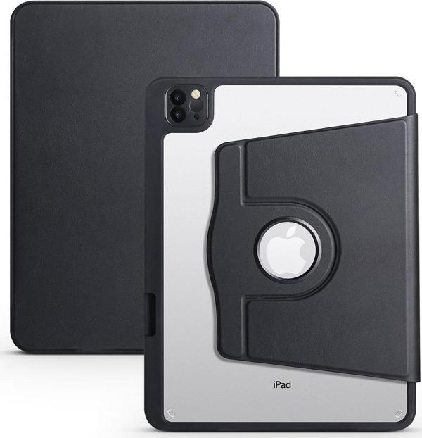 iPad Air 11 2025 M3 Kılıf Termik Kalem Bölmeli Dönebilen Standlı Kılıf - Image 1