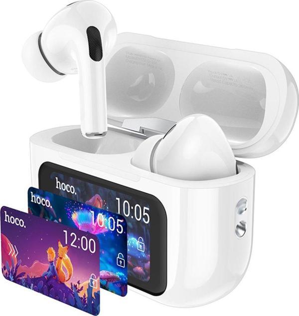 EW72 BT 5.4 Dijital Dokunmatik Ekranlı Aktif Gürültü Engelleyici Airpods Bluetooth Kulaklık - Image 1