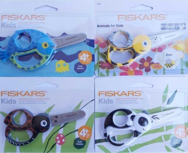 Fiskars 4 Modelde Fıskars Solak & Sağlak Ergonomik Çocuk Makas - Image 1