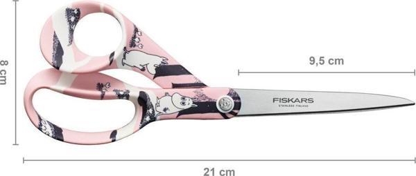 Fiskars Moomin Üniversal Makas, Aşk, 21 Cm Yetişkin Makası / Moomin Gen Pur Scissors 21Cm Love Box - Image 1