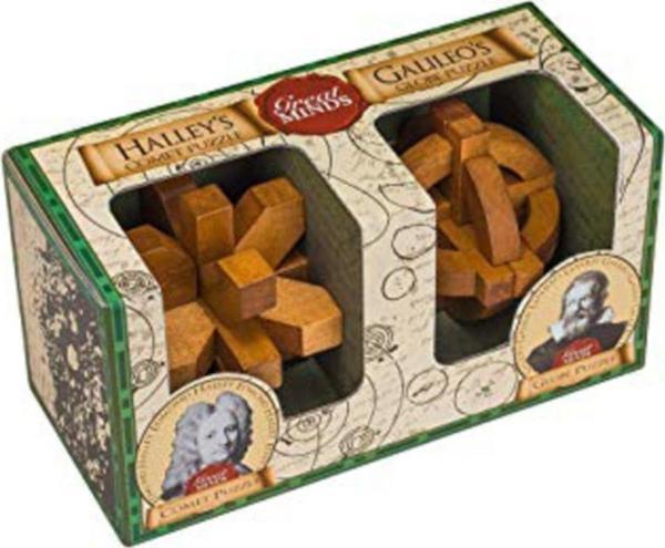Professor Puzzle Halley And Galileo Set Of 2 - Image 1