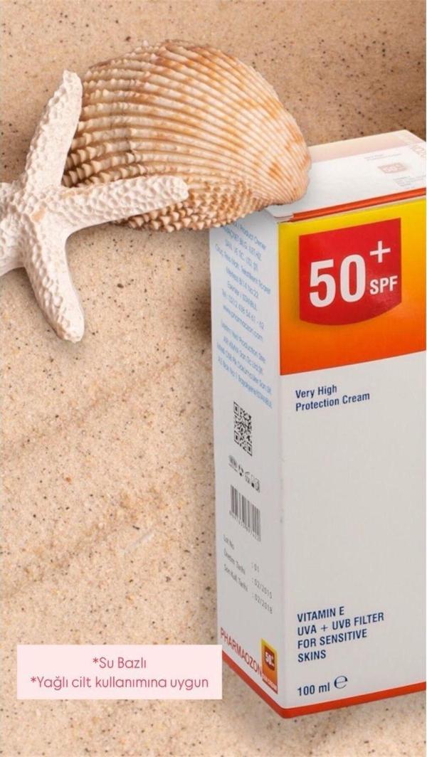 Pharmaozon Güneş Kremi 50 Spf 100 Ml - Image 1