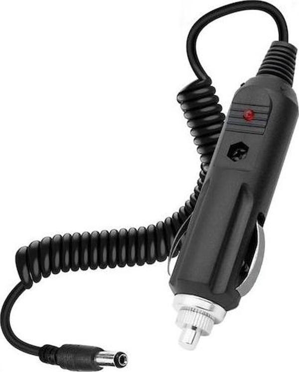 Etc-48 Araç Çakmak Fişi Kablolu 5.5x2.5mm Spiral 12v 2a - Image 1