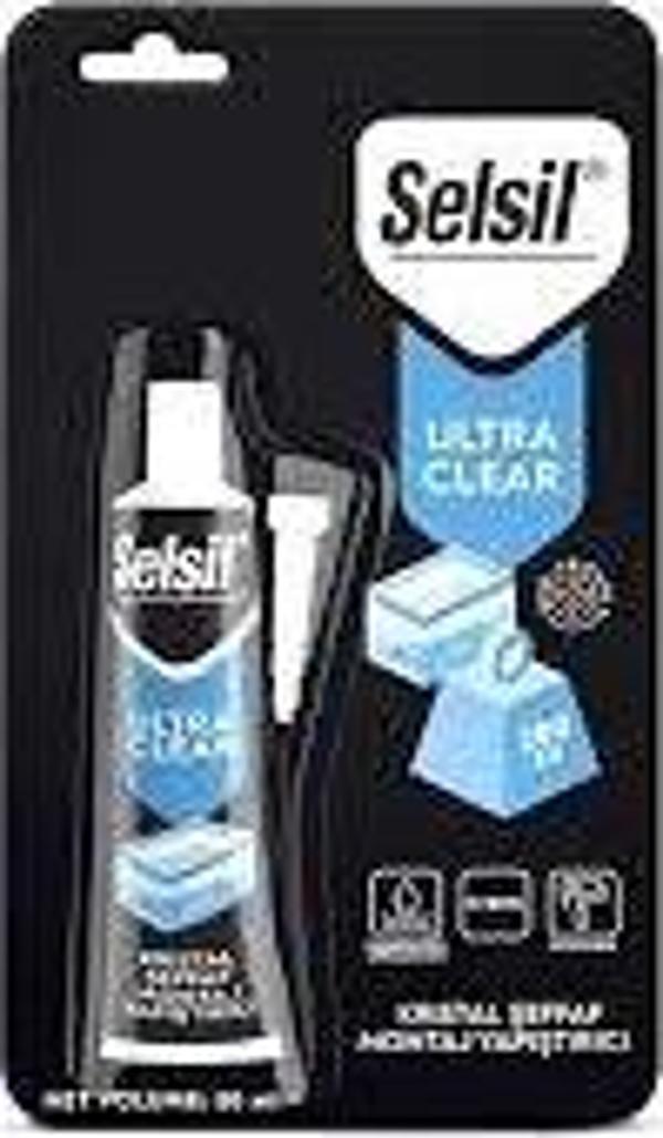 SELSİL ŞEFFAF MONTAJ YAPIŞTIRIC ULTRA CLEAR 50ML-Findit - Image 1