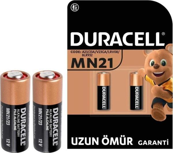 Duracell 23A Lityum Mn21 Alarm Pili (2Li Paket) - Image 1
