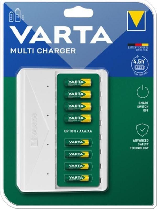 Varta 57659 Usb Multi Charger 8Li Pil Şarj Cihazı (Aa-Aaa-Nımh) - Image 1