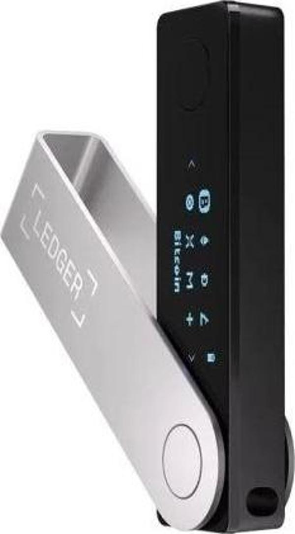 Ledger Nano X - Güvenli Kripto ve NFT Bluetooth Donanım Cüzdanı Siyah - Image 1