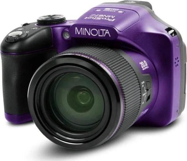 Minolta Pro Shot 20 Mega Piksel HD Dijital Kamera Pembe - Image 1