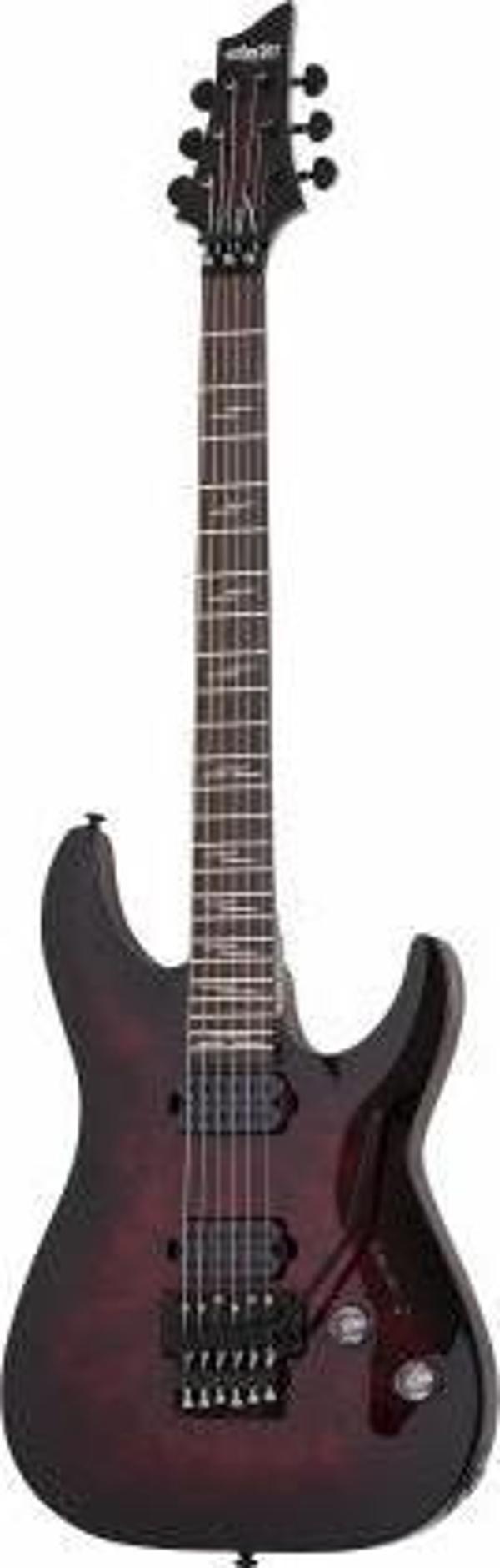 Schecter Omen Elite-6 FR Elektro Gitar (Black Cherry Burst) - Image 1