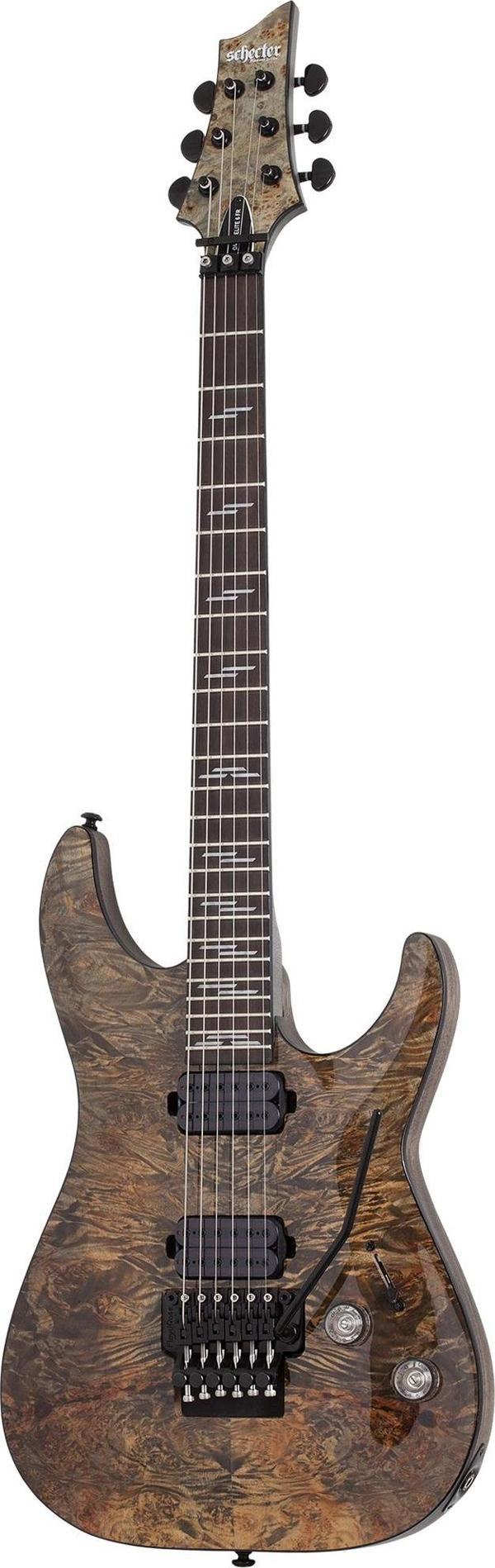 Schecter Omen Elite-6 FR Elektro Gitar (Charcoal) - Image 1