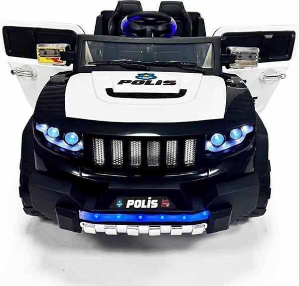 Akar 4x2 Polis İznik 12volt Çift Kişilik Uzaktan Kumandalı Akülü Araba - Image 1